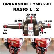 MESIN Crankshaft Askruk Askrup Engine Drive YMG230 GX230 Gearbox 1:2 YAMAMOTO