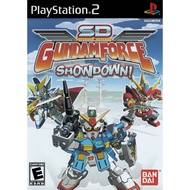 PS2 game SD Gundam Force : Showdown