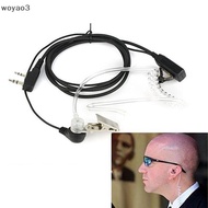 [woyao3] FBI Style Headset Earphone Earpiece Mic Security Radio Walkie Talkie Pro 2 Pin Boutique