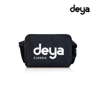 De deya-Classic Environmentally Friendly Antibacterial Crossbody Bag Black-Waist Waterproof Lightwei