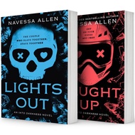 Navessa Allen 2 Books Set: Lights Out and Caught Up (Into Darkness Series) book