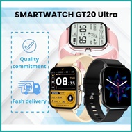 ☬ ◝ 🅷 GT20 ULTRA SMART WATCH Helps Monitor Health, Is Waterproof And Has Many Sports Modes