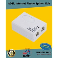 Ready Stock ADSL Internet Phone Spliter Hub for Streamyx