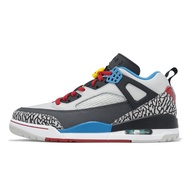 Nike Casual Shoes Jordan Spizike Low SE Men's Gray Blue Burst Crack [ACS] IM7425-004