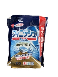 Finish Dishwasher tablet 60/100/150 tabs (1 tab =5g imported from Japan) (1 tablet for small dishwas