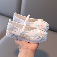 Asian Traditional Embroidered Shoes Children Cloth Shoes Girls Cloth Shoes Children Embroidered Shoe