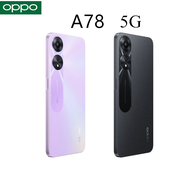 OPPO A78 5G (8+256gb) | โทรศัพท์มือถือ ขยาย RAM เพิ่มได้ ชาร์จไว  แบตอึด 5000mAh รับประกัน 12 เดือน