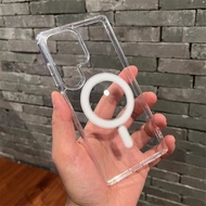 Magsafe Magnetic Clear Case For Samsung Galaxy S25 Ultra S24 S23 S22 S21 Plus S25 FE S 25 Edge A16 A