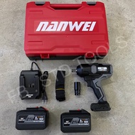 NANWEI สว่านหัวบล็อกไร้สาย ขนาด 1/2  [รุ่น B++] 600 NM เต็ม