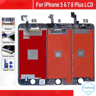 LCD Pantalla For iPhone 5 5S 6 6S 7 8 Plus LCD Display With 3D Force Touch Screen Digitizer Assembly