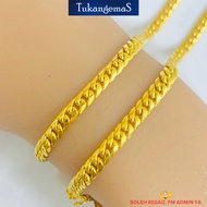 Gold Chain 916 dunhil bajet dunhill Gold 916 Gold Bracelet (DBD)