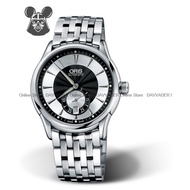 ORIS 0162375824054-0782173 Men's Watch Artelier Small Second Date Automatic 40mm SS Bracelet Silver black *Original