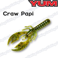 YUM 2.75/3.75 Craw Papi Lure Soft Worm Shrimp Type Fake Bait Soft Lure
