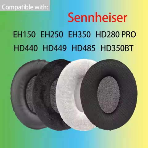 Earpads for Sennheiser EH150 EH250 EH350 Headphones HD440 HD449 HD485 Ear Cushions Replacement HD350