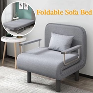 GSF Foldable Sofa Bed Office Nap Single Bed Multifunctional Dual-purpose Fabric Sofa