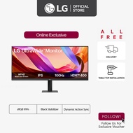 [Online Exclusive] [Pre-Order] LG 34U511A-B 34" UltraWide™ HDR IPS Display Monitor| sRGB 99% | 100Hz