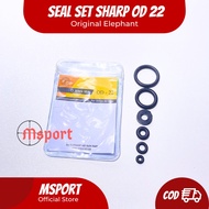 O-ring Set Sharp OD 22 | Sharp Seal | Sharp Set Sil | Original Elephant