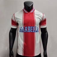 Football Jersey 99-00 Retro Horse Arena Home Short-Sleeved Football Jersey Jersey
