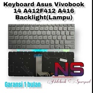 ASUS VIVOBOOK A409 A415 X415 A416 X416 M415 series SILVER backlight KEYBOARD