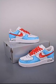 Nike Air Force 1 Low 白蓝哆啦A梦联名款 全码36-45码