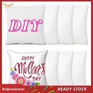 [Redpowderyan] Sublimation Blanks Pillow Cases 16"X 16" White Cushion Covers Vacuum Cleaner Parts He