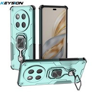 Keysion Ốp điện thoại chống sốc trường hợp đối với Honor X9C 5g X9C thông minh thẳng đứng giá đỡ vòn
