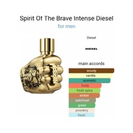 Perfume decant (10ml) ~ SPIRIT OF THE BRAVE INTENSE