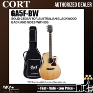 Cort Grand Regal GA5F-BW Acoustic Guitar with EQ and Bag (GA5F BW / GA5FBW)