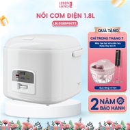 Nồi cơm điện Lebenlang LBL0589 dung tích 1200ml công suất 500W thiết kế đơn giản hiện đại - hàn