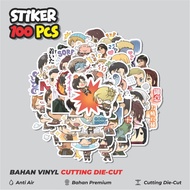 50 pcs Attack On Anime Stickers V1 AnimeTITAN Creative Cute Decoration for Notebook, Skateboard, hp
