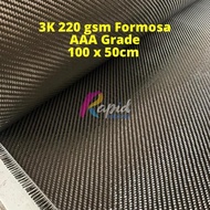 Genuine Carbon Fiber 3K 220 Gsm Twill Formosa Aaa Grade Carbon Fiber