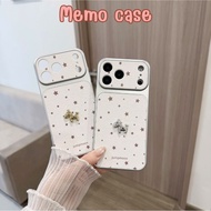 Iphone LEATHER CASE PRINTED WITH SILVER FRAME CAMERA FRAME IP17 HORSE