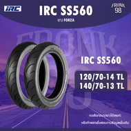 IRC SS560 Set 120/70-14 + 140/70-13 TL ยางรถมอเตอร์ไซด์ : FORZA