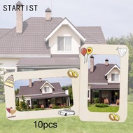 [STARTIST] SiaBiced 10Pcs Photo Frames Unfinished Decorative Rectangle Wooden Picture Frames for DIY