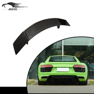 DRY CARBON FIBER Rear Trunk Spoiler For Audi R8 V10 Coupe 2016-2018