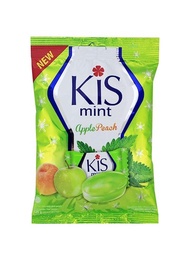 Permen KISS Hijau Apple Peach Permen Penyegar Nafas