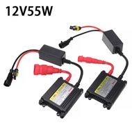 2Pcs 12V 55W HID Ballast Replacement Slim Ballast Car Xenon Light Kit