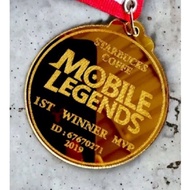 Acrylic Gold Medal Gold Acrylic Medal Gold Engraved Medal Acrylic Medal Gold Medal