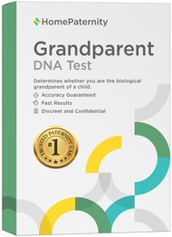 Grandparent DNA Test, Fast Results, Highest Accuracy Available with Up to 34 Genetic Markers Tested,
