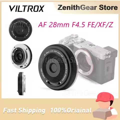 Viltrox AF 28mm F4.5 Cameras Lens Full Frame Auto Focus Lens For Sony E Fujifilm Fuji X XF Nikon Z S