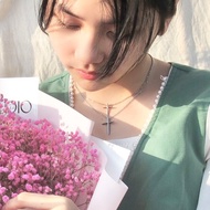 莫桑鑽 | 並肩同行 十字架頸鏈