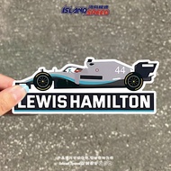 Lewis Hamilton Car Decal F1 Rider Lewis Hamilton No. 44 Body Sticker