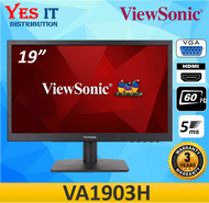 Monitor VIEWSONIC 19  VA1903H LED FLAT HD 1366x768 TN LCD MONITOR (5MS, VGA + HDMI , VESA WALL MOUNT