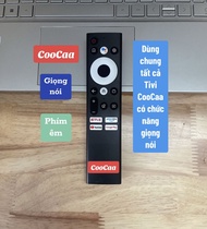 Điều khiển Tivi CooCaa giọng nói chính hãng( Dùng tất cả Tivi CooCaa có chức năng giọng nói)