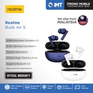 Realme Buds Air 5 Earbuds | Noise Cancellation | Water Resistance IPX5 | 38 hours Long Battery Life