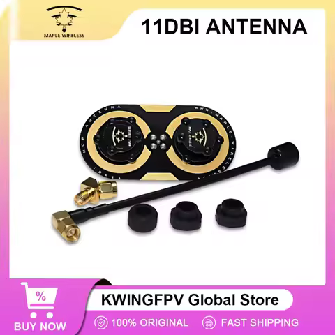 Maple Wireless Antenna 11dbi 5.8GHz SMA Circular Polarized FPV Antenna KIT Fatshark SKYZONE Monitor 
