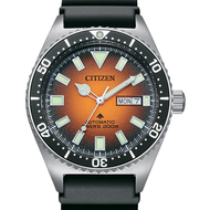 New Citizen Promaster Automatic Rubber Bracelet Analog Divers 200m Watch NY0120-01Z