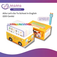 Alilo Let's Go To School in English (220 Cards) -  Educational Talking Pen Expansion Pack