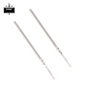 GYNC 2/4/10 PCS NH05 Watch Stem Metal Crown Kit NH05 NH06 Watch Movement Winding Stem Accessory Part