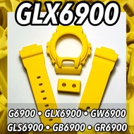 BNB • G6900 • GLX6900 • GW6900 • GLS6900 •GB6900 • GR6900 / SOLID YELLOW MATTE BAND & BEZEL /TALI JA